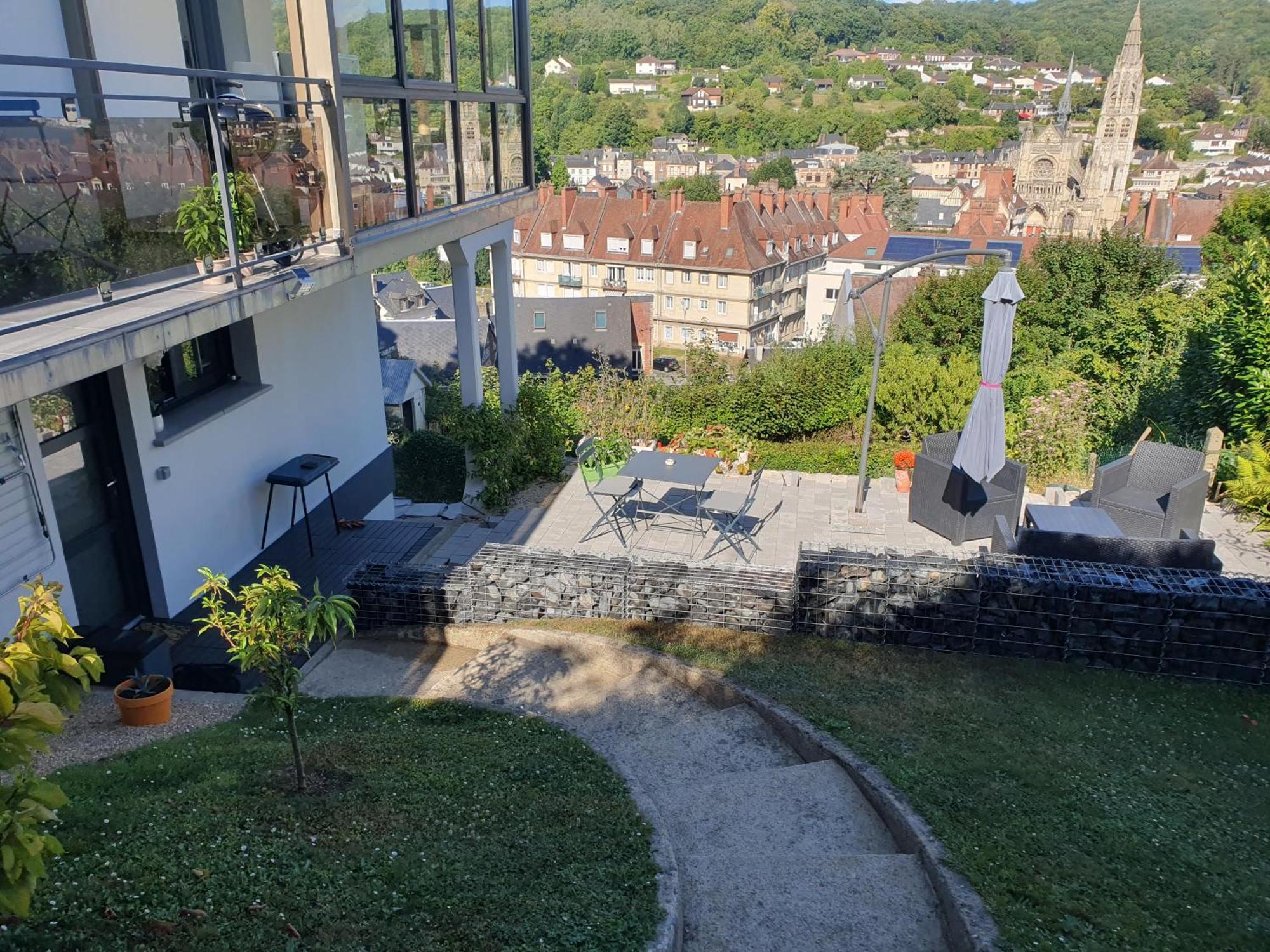 Du Haut Des Rives - Bel Appt Pour 4 Caudebec-en-Caux Εξωτερικό φωτογραφία
